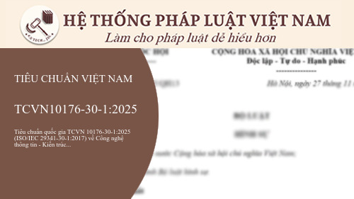 Tiêu chuẩn quốc gia tcvn 10176-30-1:2025 (iso/iec 29341-30-1:2017) về ...