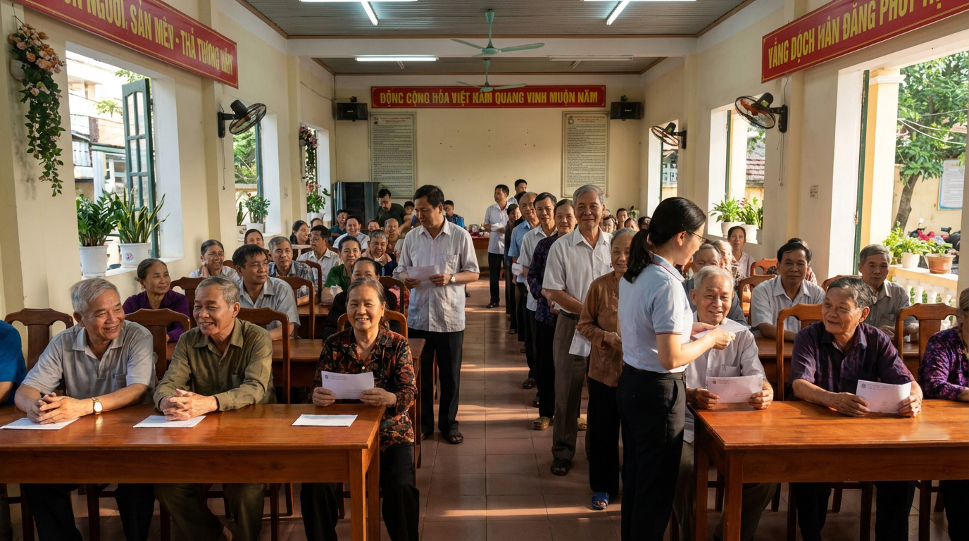 Lịch trả lương hưu tháng 01/2026: Ai được nhận tiền sớm?
