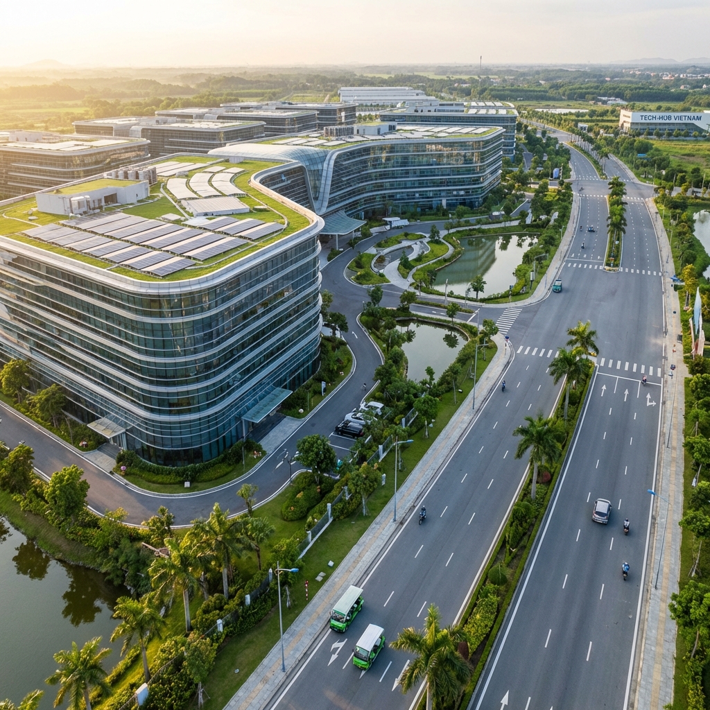 Điều kiện &#039;vàng&#039; cho nhà đầu tư hạ tầng khu công nghệ cao 2025
