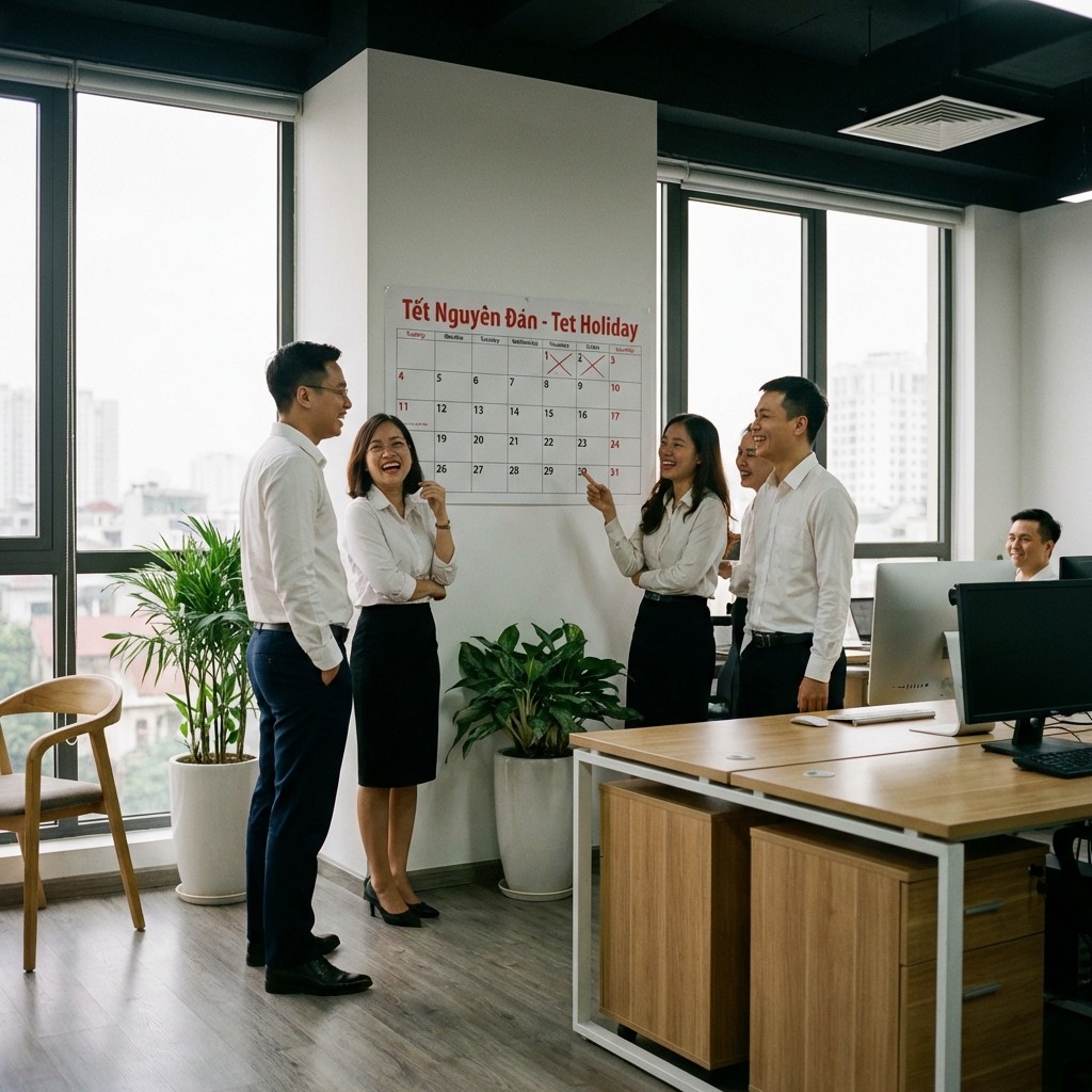 Dồn phép năm nghỉ Tết: Doanh nghiệp từ chối có vi phạm luật?
