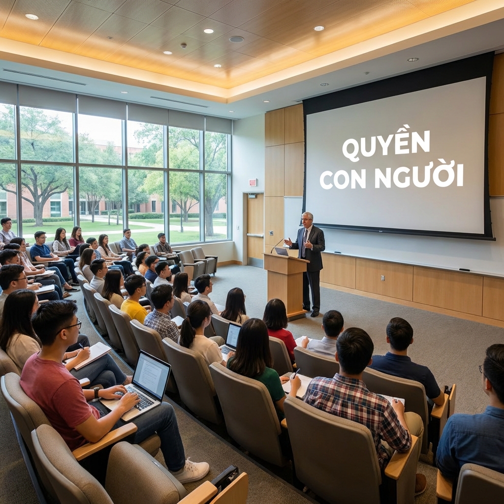 Đưa Quyền Con Người Vào Giảng Đường Đại Học: Bước Ngoặt Trong Đào Tạo Công Dân Toàn Cầu
