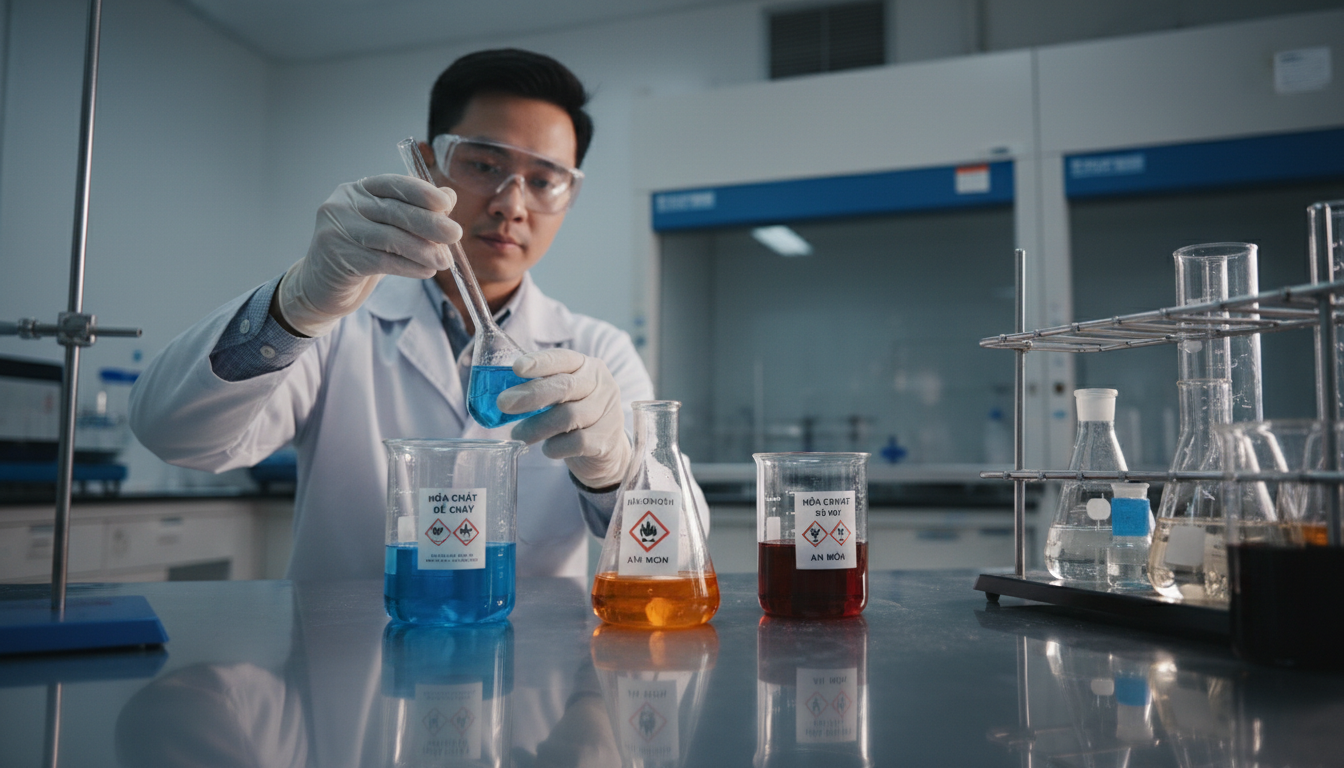 Siết chặt quản lý hóa chất 2026: Doanh nghiệp cần lưu ý gì?
