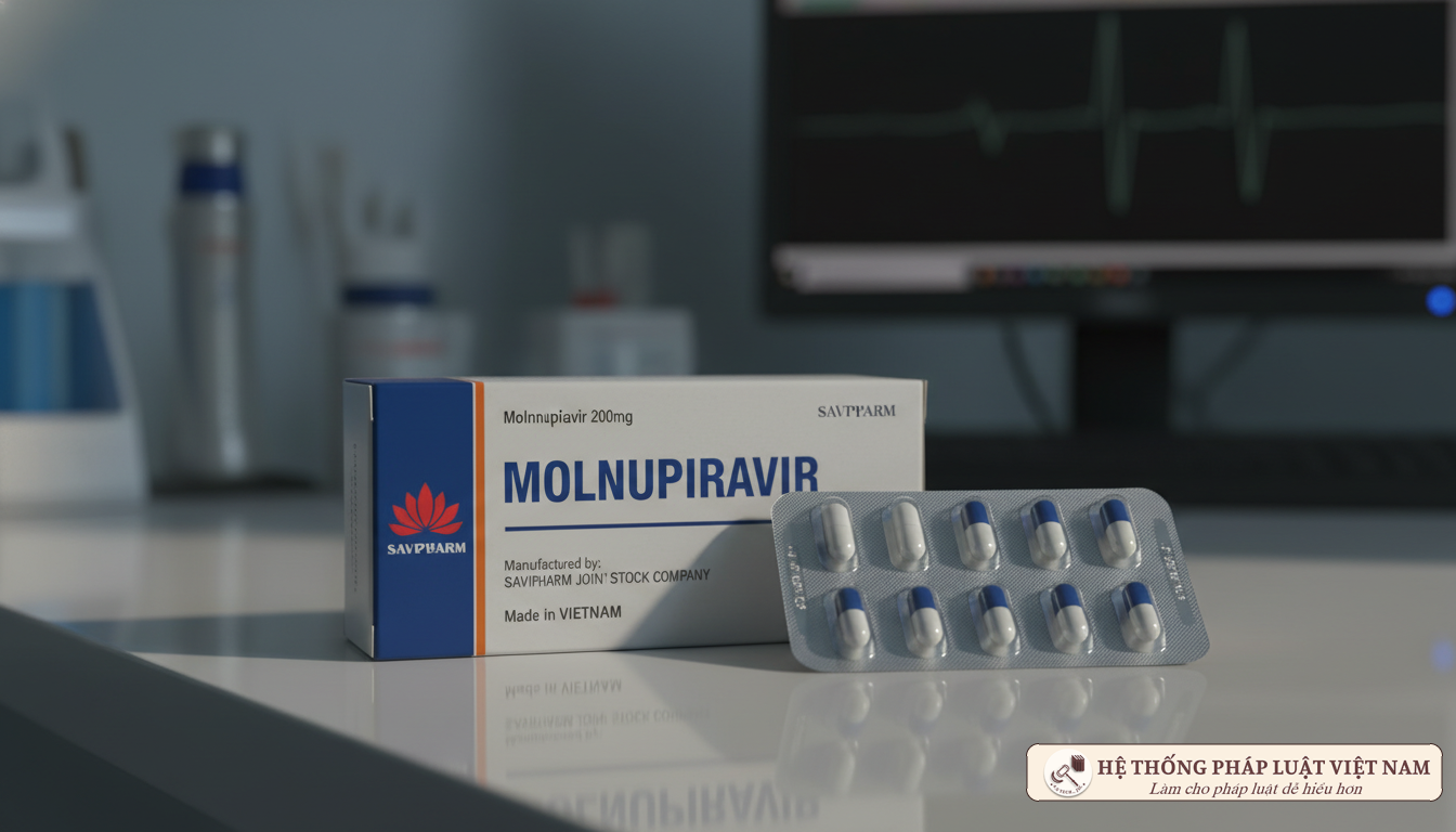 Thuốc điều trị COVID-19 nội địa Thuốc Molnupiravir điều trị COVID-19 sản xuất tại Việt Nam