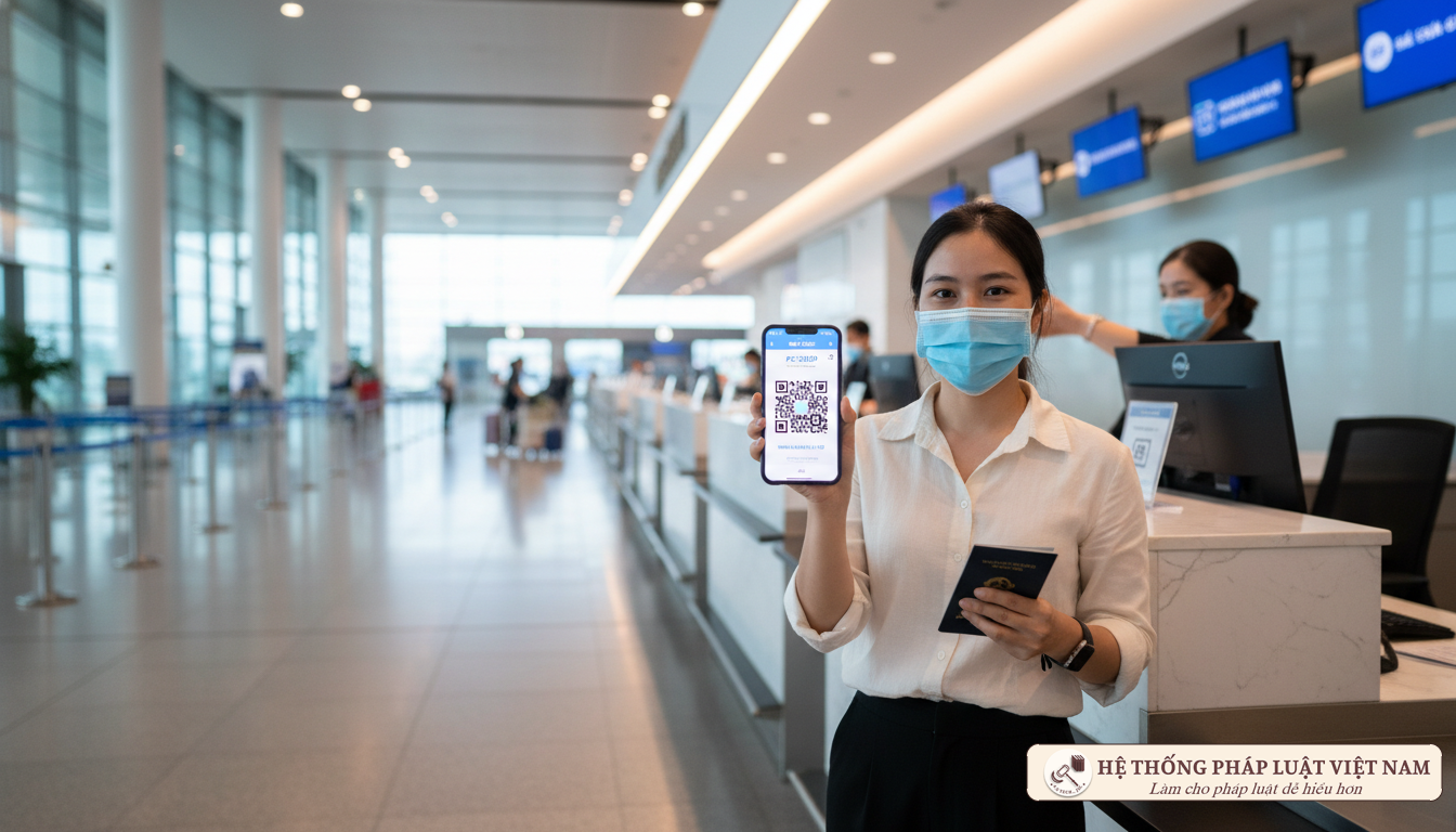 Thủ tục đi máy bay &#039;dễ thở&#039; hơn: Bỏ bản cam kết giấy, chỉ cần khai báo trên PC-COVID từ 29/10
