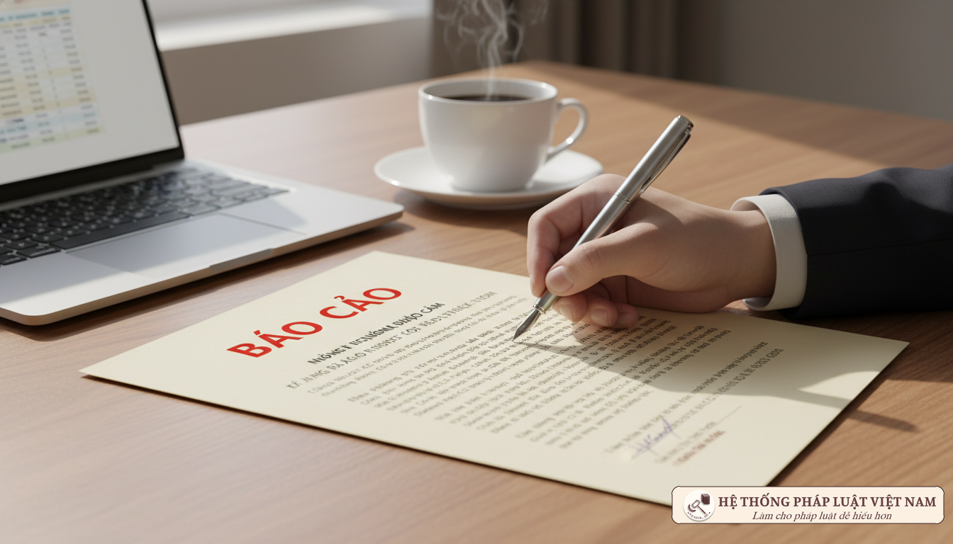Hồ sơ báo cáo trang thông tin điện tử tổng hợp