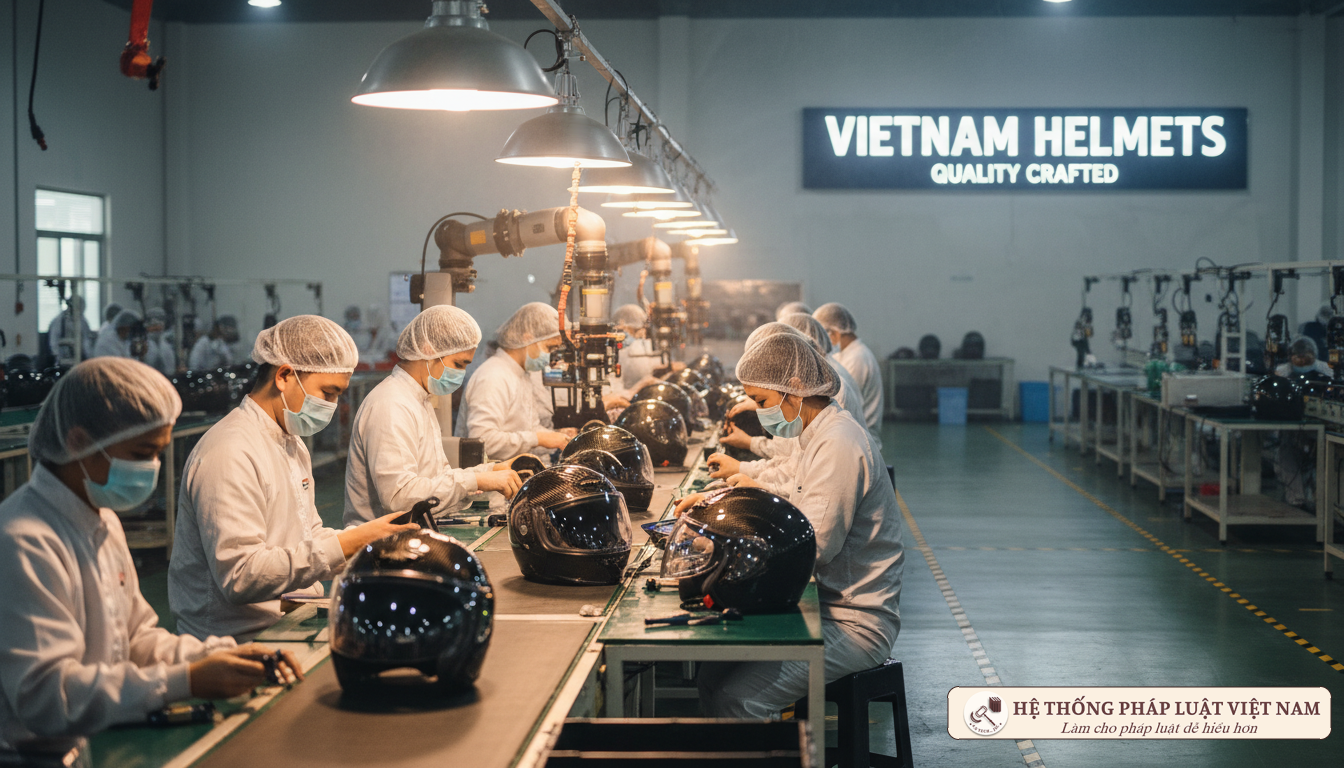 Sản xuất mũ bảo hiểm &#039;chui&#039; sẽ bị phạt tới 40 triệu đồng từ ngày 15/12: Doanh nghiệp cần lưu ý gì?
