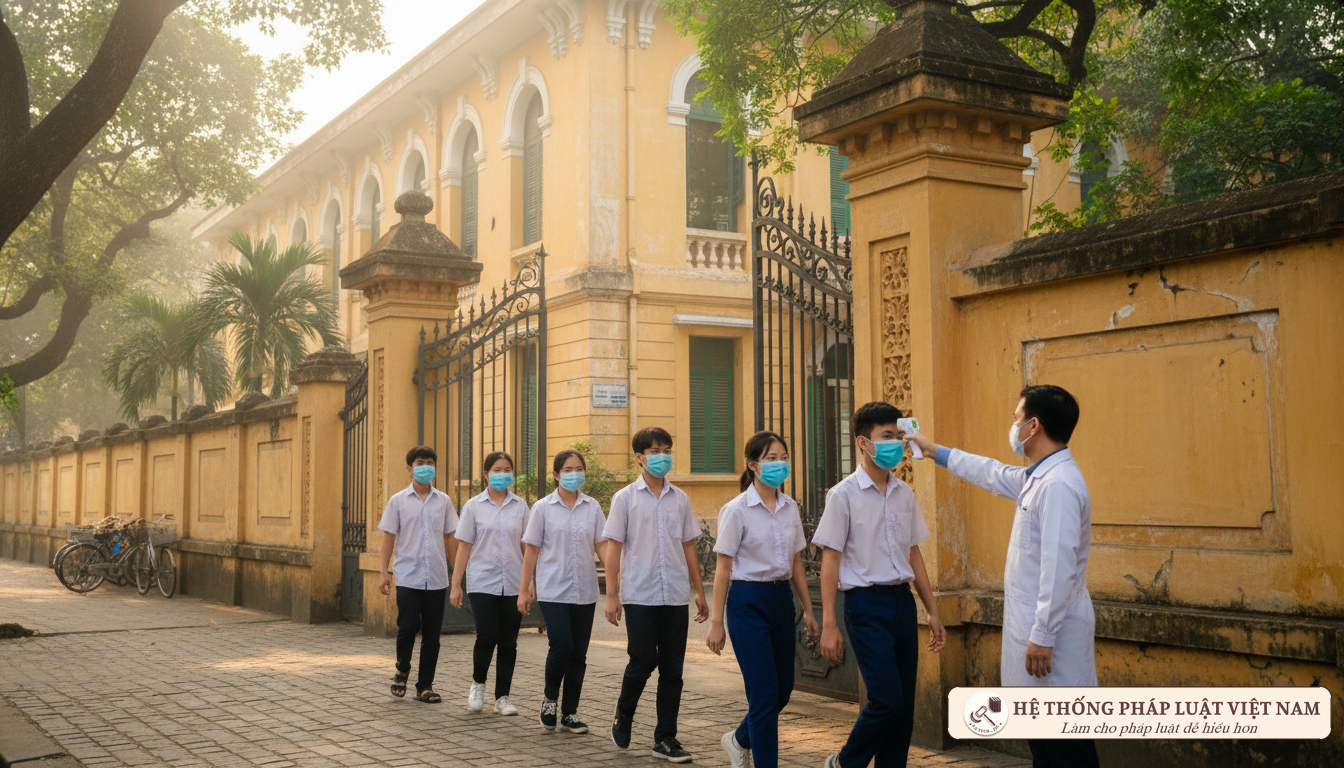 Hà Nội chính thức cho học sinh THPT trở lại trường từ 06/12: Những quy định &quot;thắt chặt&quot; an toàn không thể bỏ qua!
