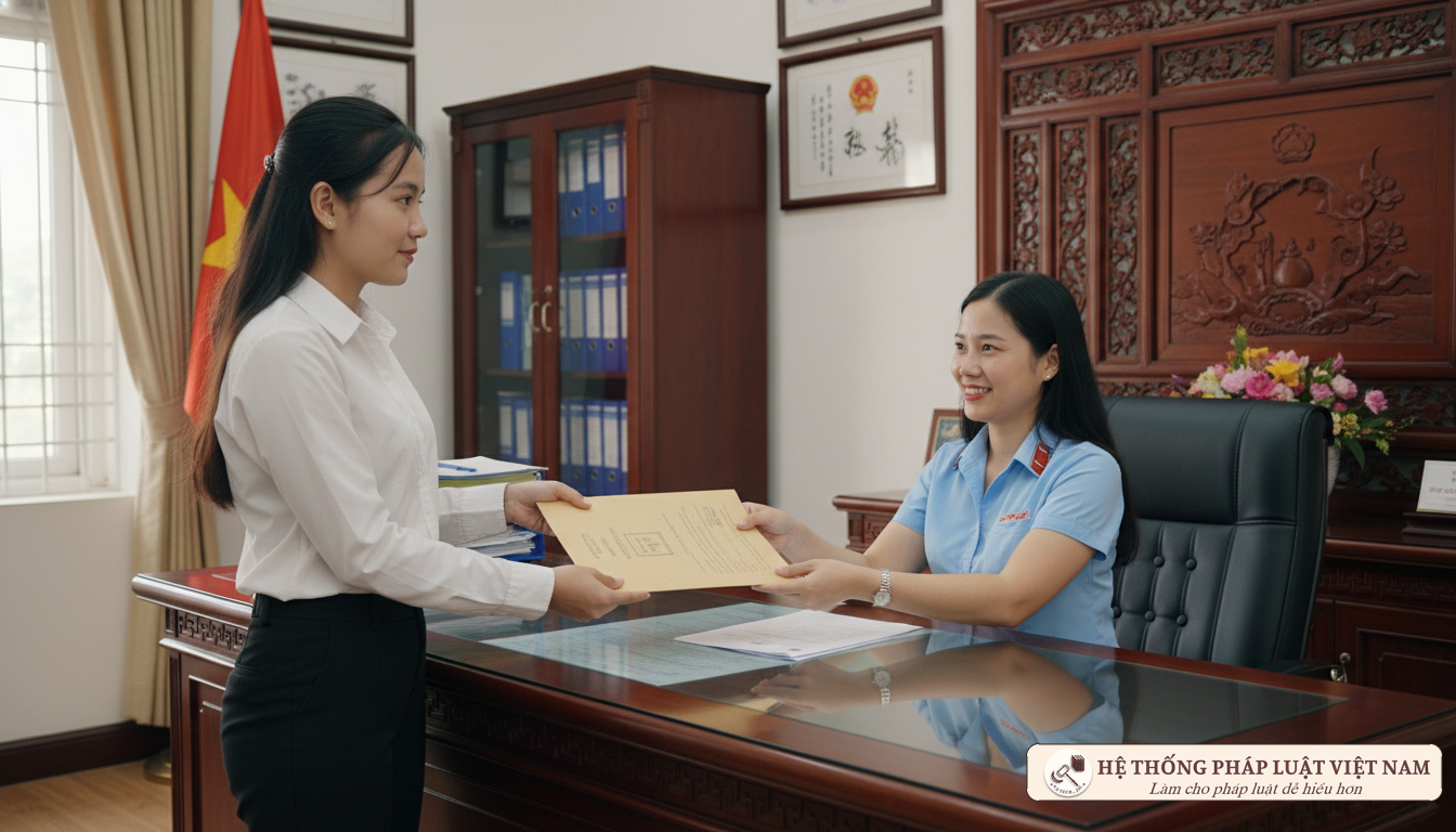 Thí sinh nộp hồ sơ tuyển dụng tại Hà Nội