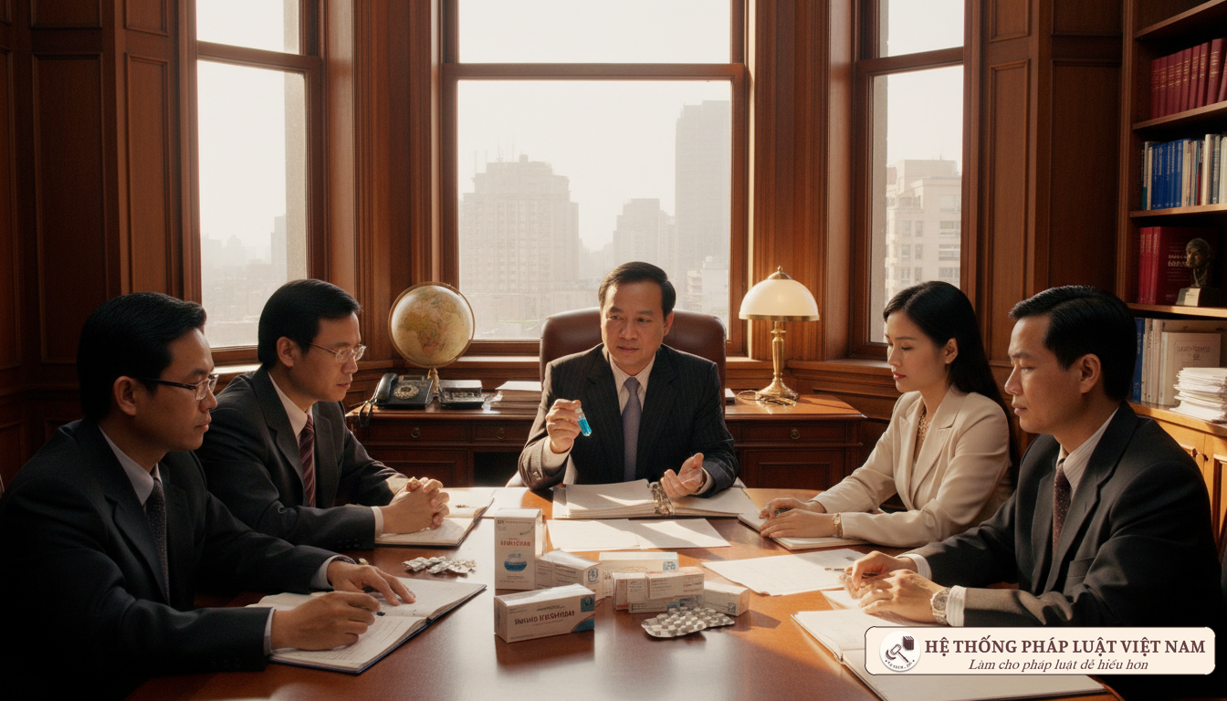 Thương nhân kinh doanh dược phẩm thảo luận chính sách