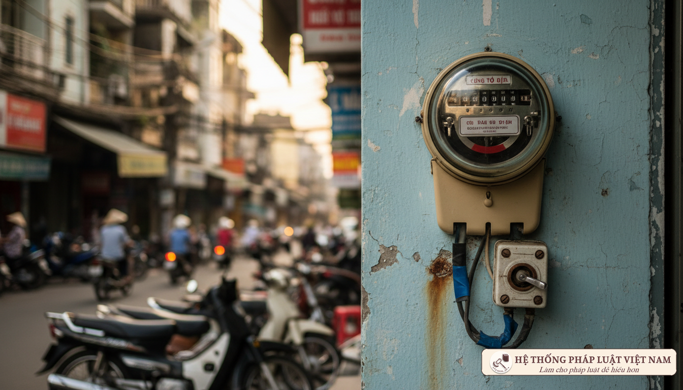 Công tơ điện analog tại Việt Nam
