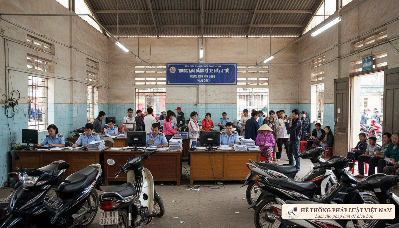 Làm thủ tục sang tên xe chính chủ năm 2013