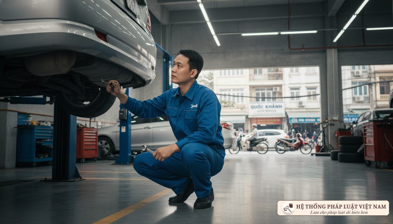 Quyền lợi mới cho chủ xe: Ô tô sửa chữa phải được bảo hành tối thiểu 2 tháng từ tháng 12/2014
