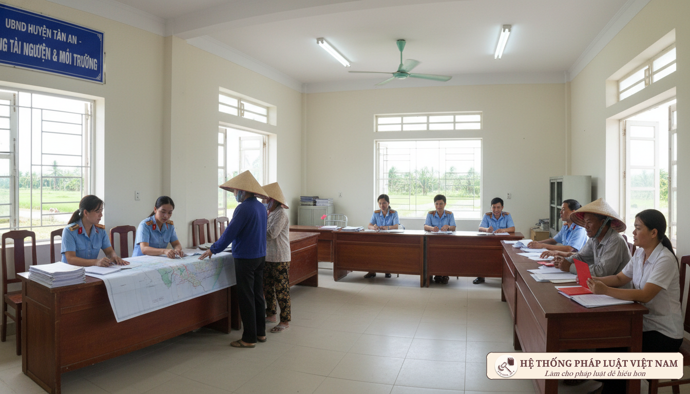 Thủ tục hành chính về đất đai tại địa phương