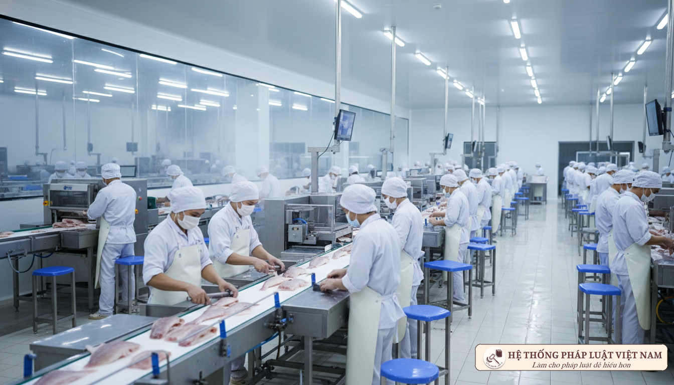 Chế biến cá Tra xuất khẩu