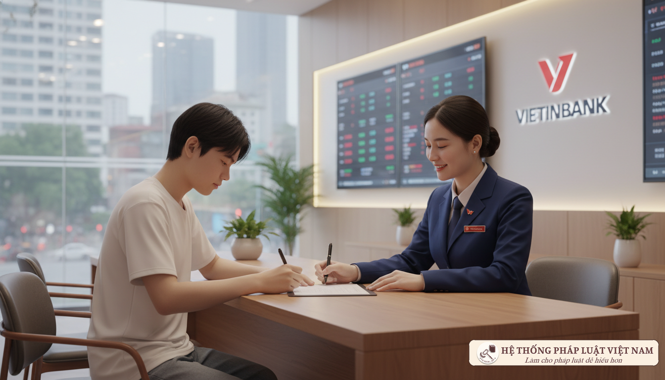 Trẻ đủ 15 tuổi mở tài khoản ngân hàng