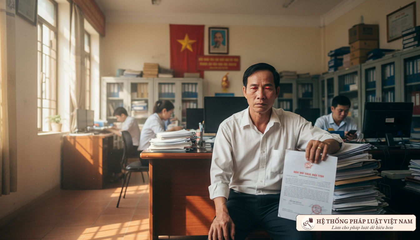 Công chức nghỉ ốm dài ngày bị tinh giản biên chế 2018