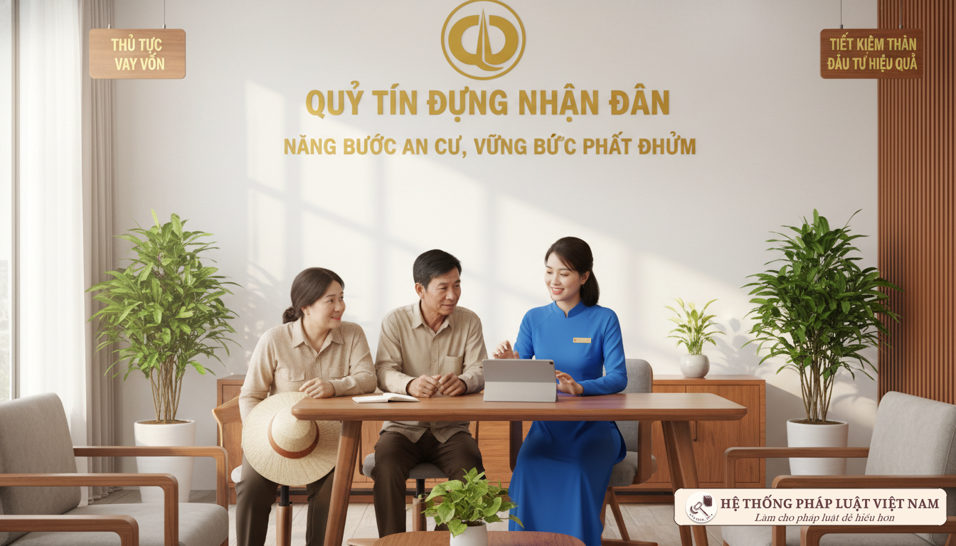 Vay vốn tại Quỹ tín dụng nhân dân: Hạn mức tối đa 100 triệu đồng từ 15/6/2018
