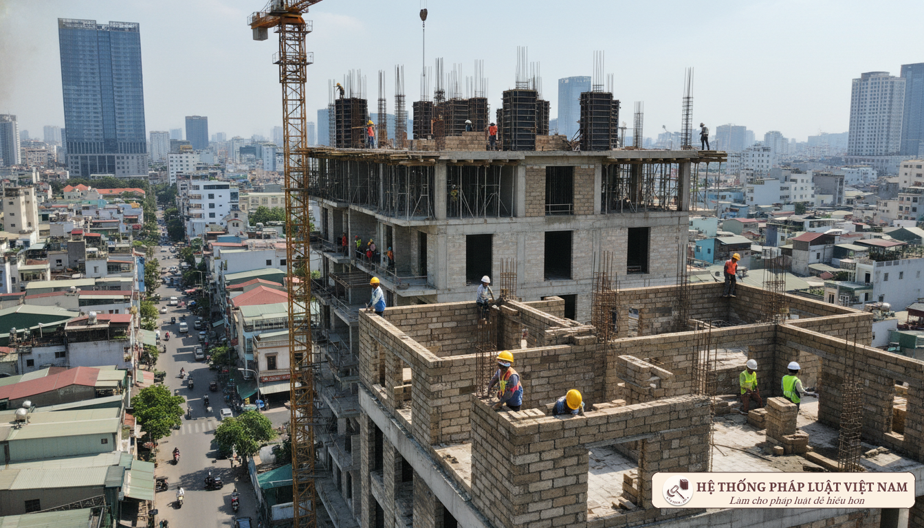 Công trình xây dựng sử dụng vật liệu không nung