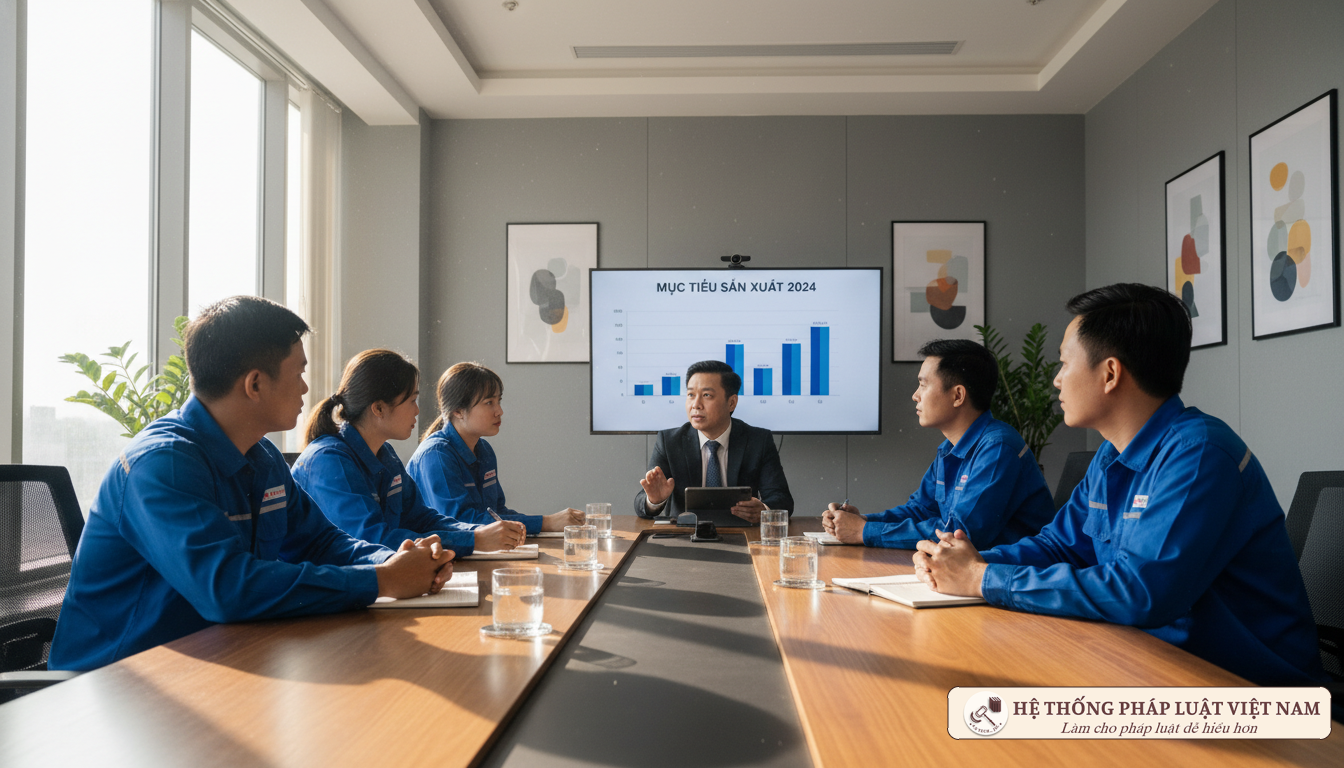 Đối thoại định kỳ giữa ban lãnh đạo và người lao động
