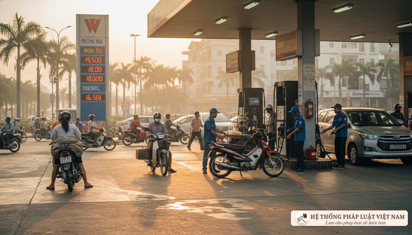 Giá xăng dầu giảm &#039;sốc&#039; hơn 1.000 đồng/lít từ chiều nay 06/12/2018: Người dân phấn khởi
