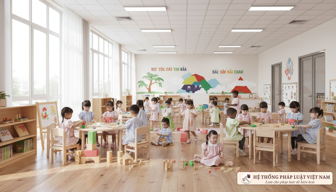 Mở trường mầm non quốc tế từ 01/08/2018: Những điều kiện &#039;vàng&#039; nhà đầu tư phải nằm lòng
