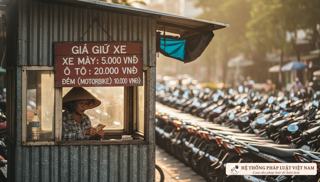 Bảng giá trông giữ xe tại TP.HCM