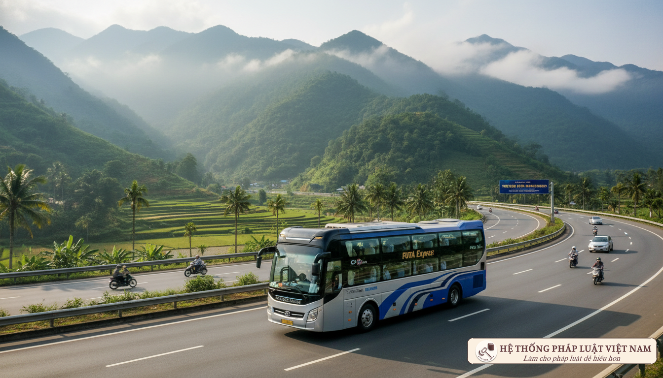 Xe khách chất lượng cao trên cao tốc