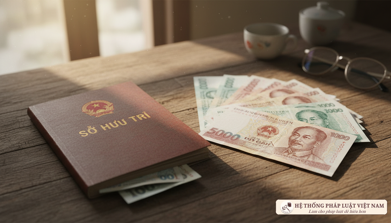 Sổ hưu trí và tiền Việt Nam