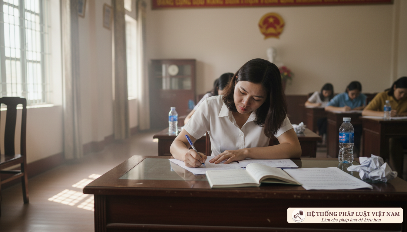Viên chức thi thăng hạng