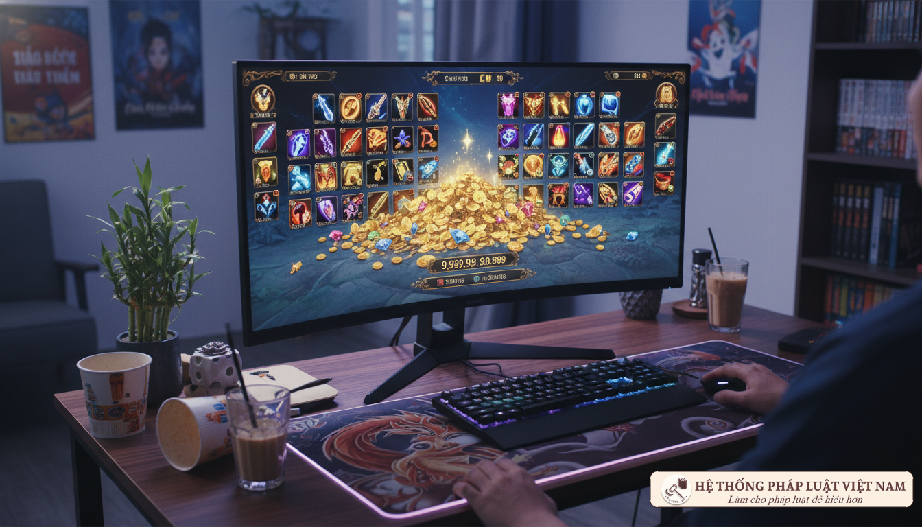 Game thủ Việt đối mặt án phạt triệu đồng khi mua bán vật phẩm ảo từ 15/4/2020
