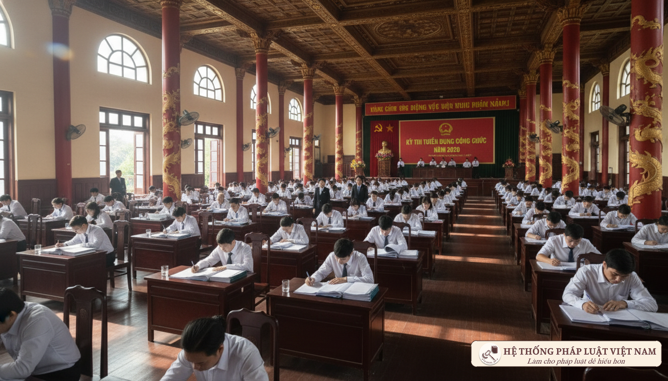 Thay đổi quan trọng về điểm ưu tiên tuyển dụng công chức từ tháng 12/2020
