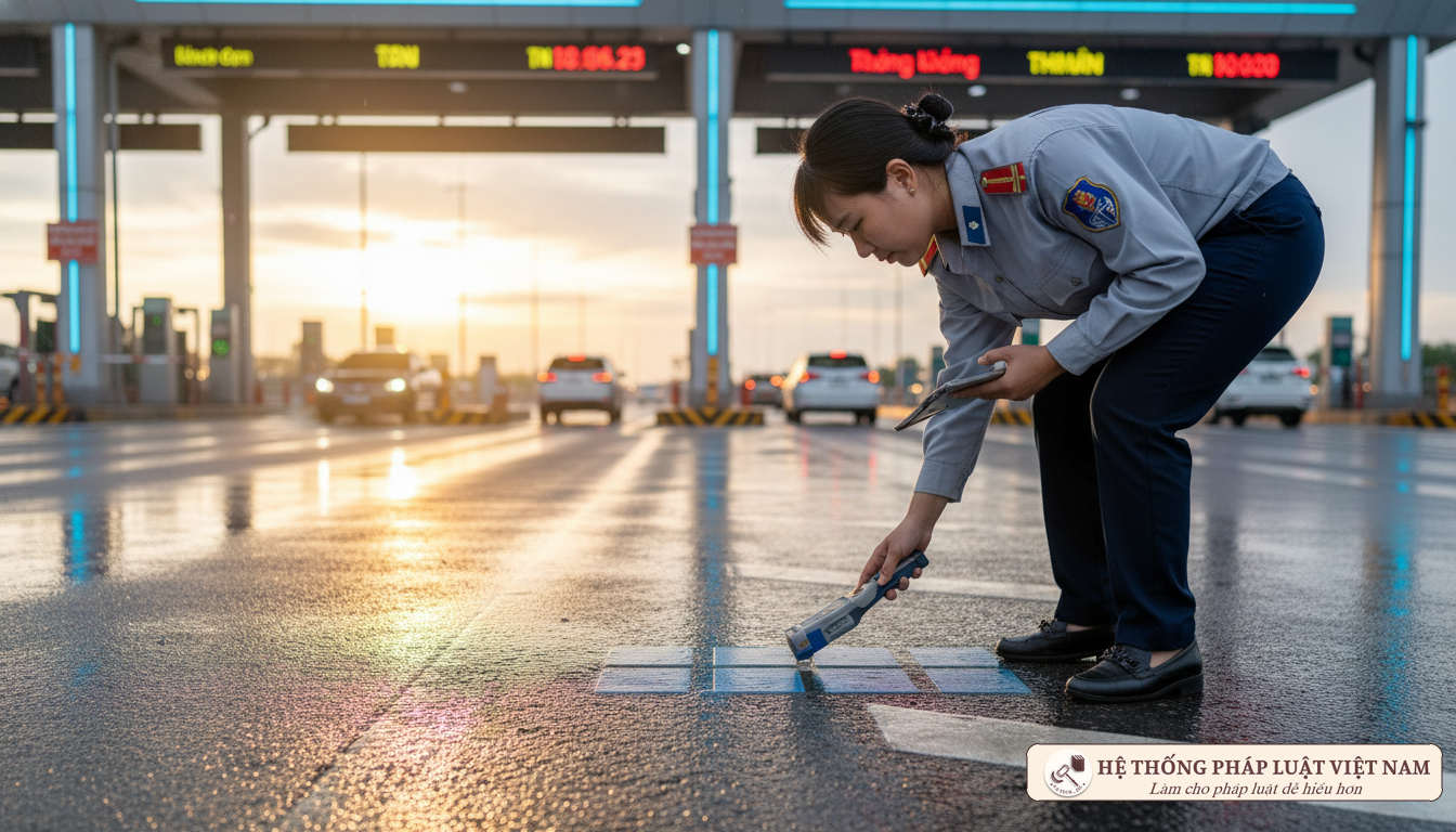 Kiểm tra chất lượng trạm thu phí