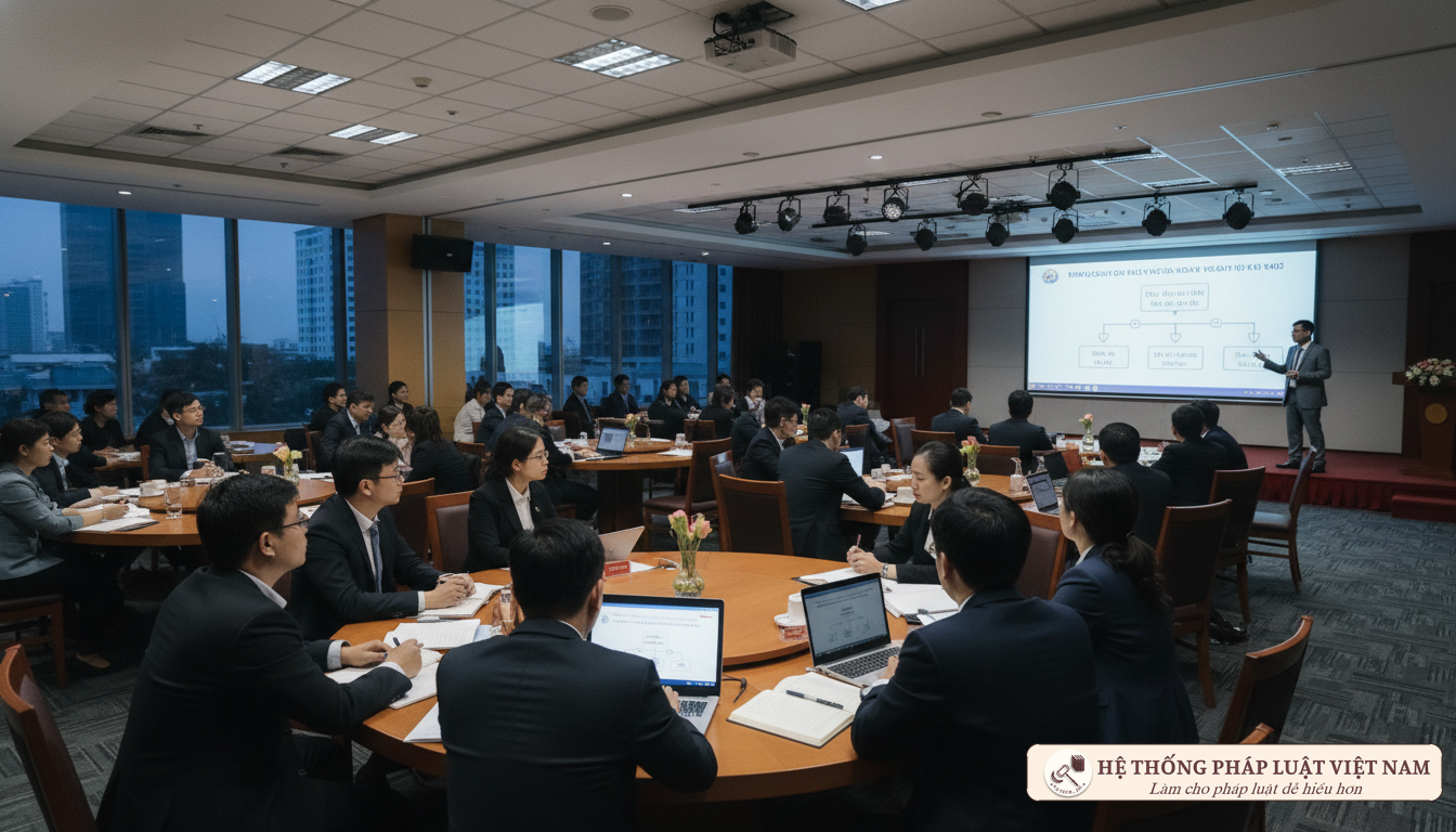 Luật sư tham gia bồi dưỡng chuyên môn