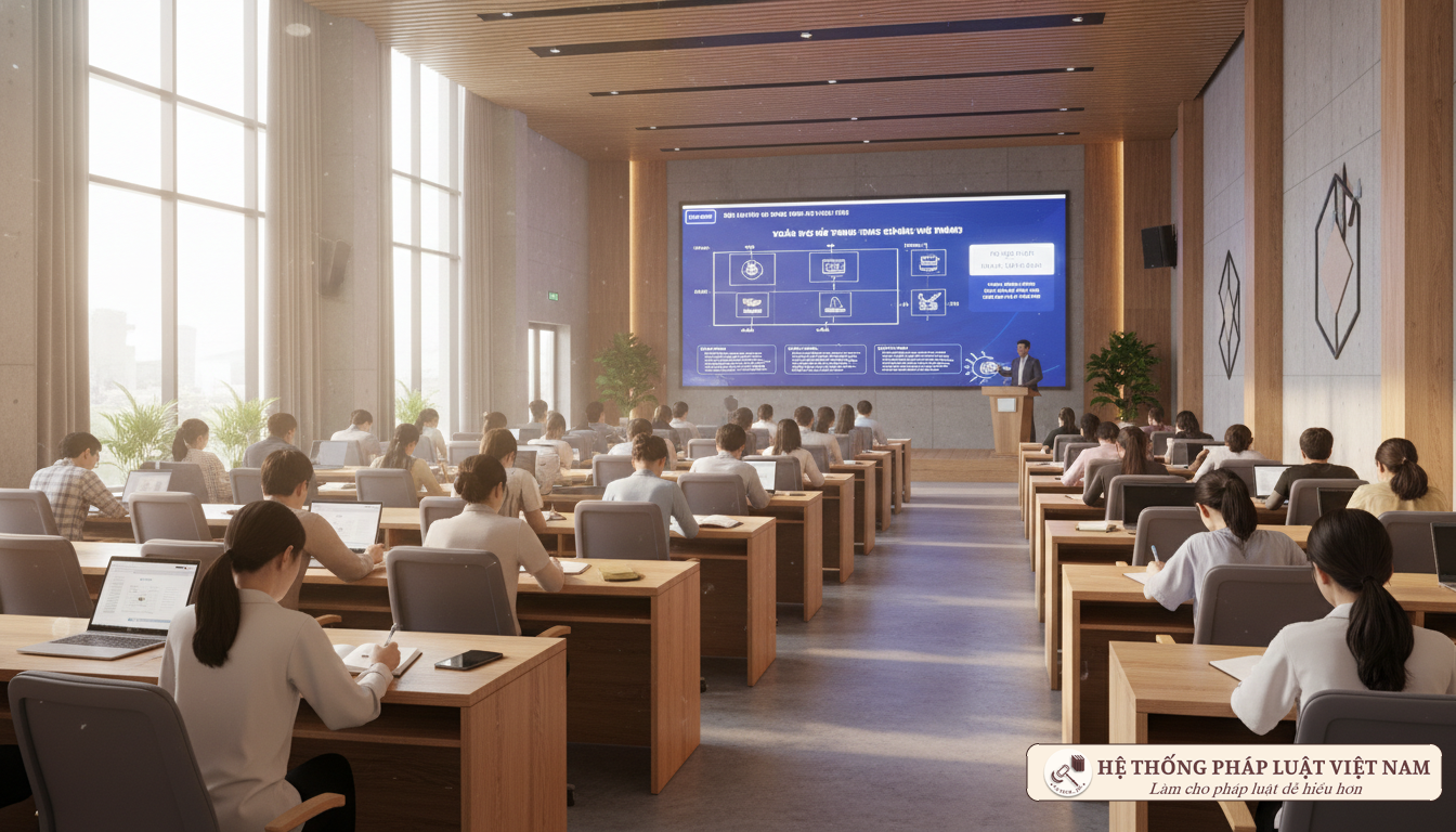 Giảng đường đại học hiện đại tại Việt Nam