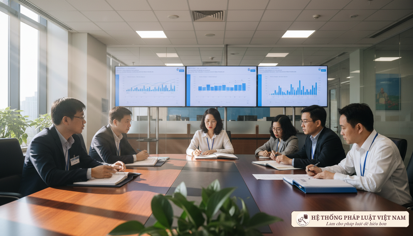 Viên chức thảo luận về hợp đồng làm việc mới