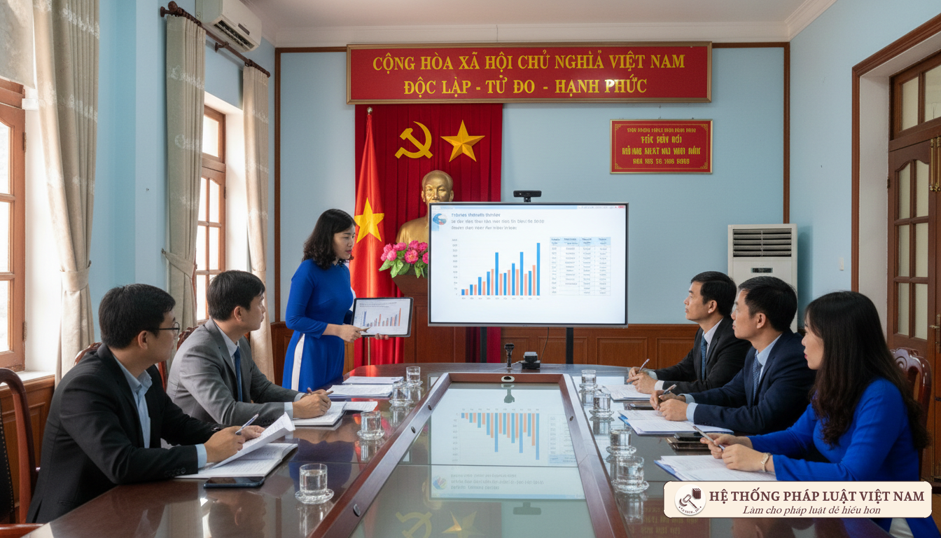Họp đánh giá viên chức tại cơ quan nhà nước