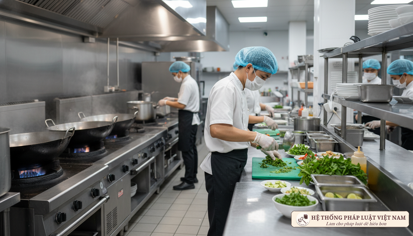 Quy trình chế biến thực phẩm an toàn