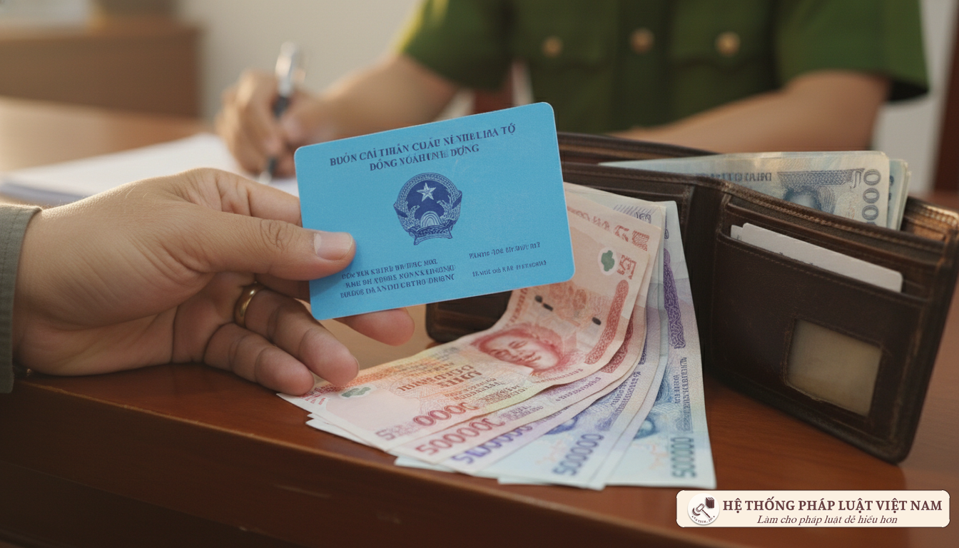 Thủ tục đặt tiền bảo lãnh xe vi phạm hành chính