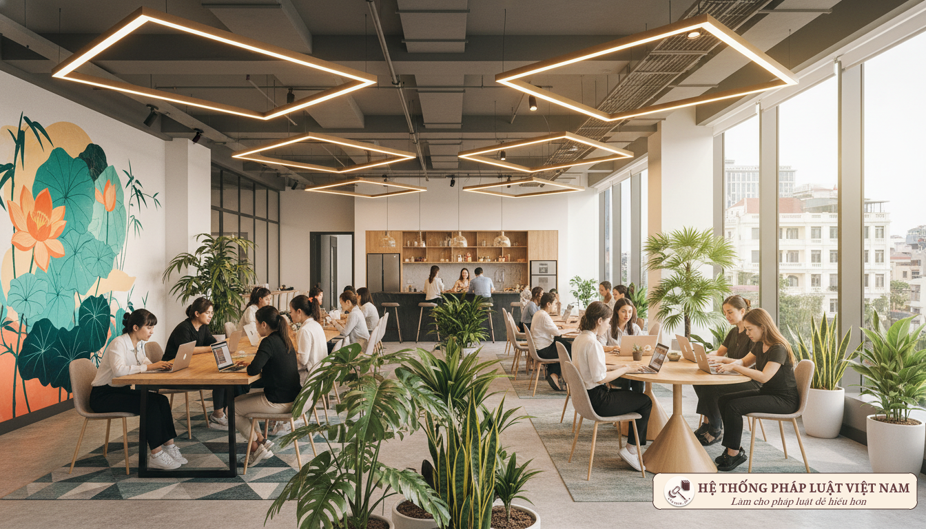 Không gian làm việc chung cho khởi nghiệp