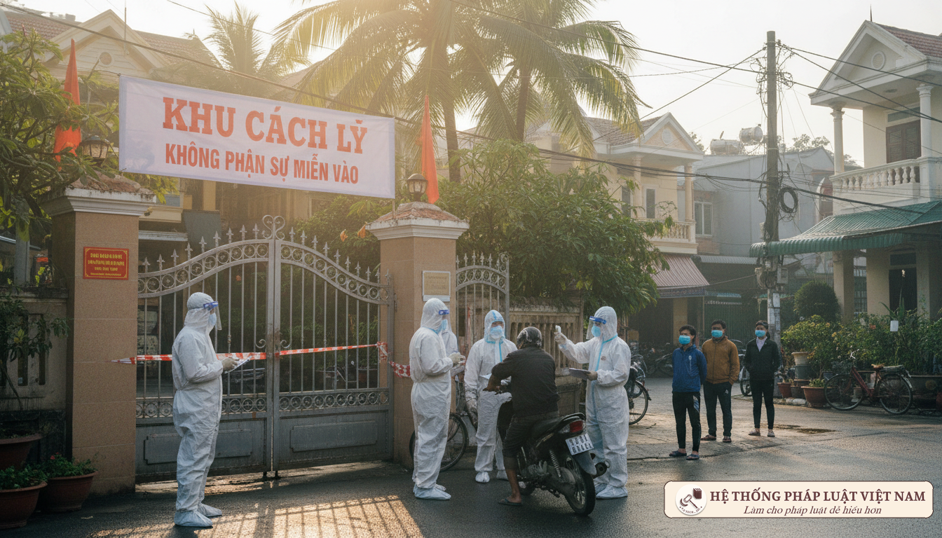 Khu vực cách ly y tế tại Hà Nội 2020