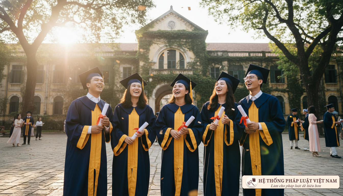 Mẫu bằng đại học mới 2020