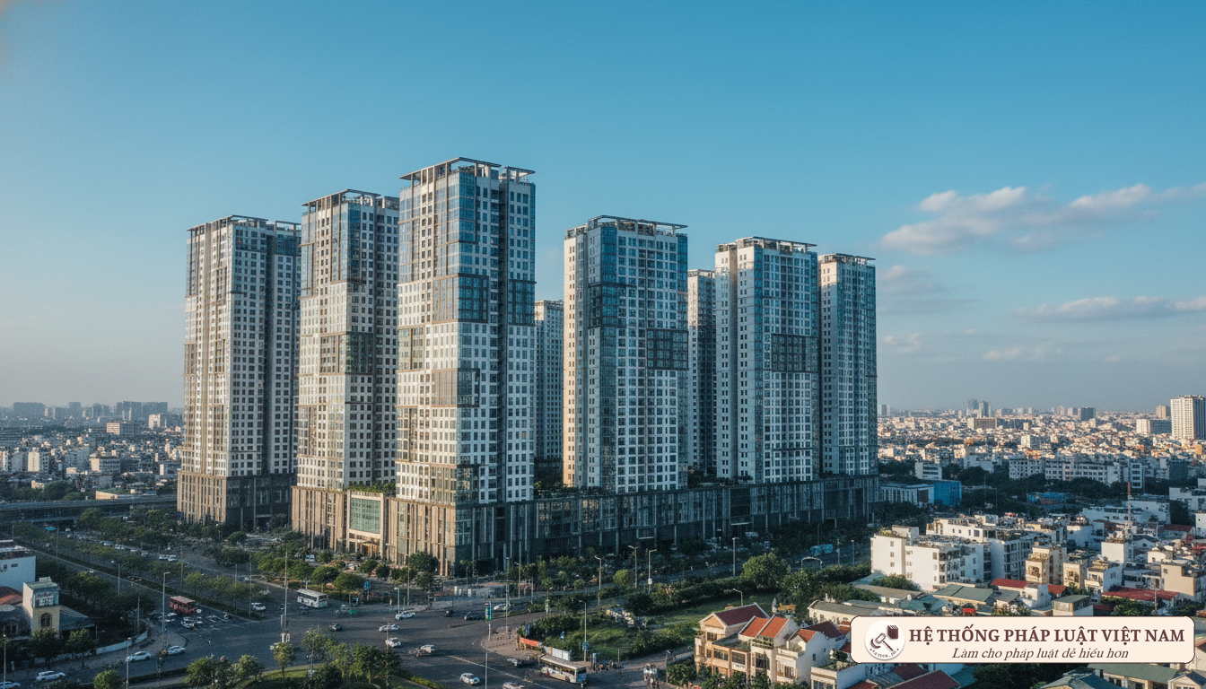Dự án nhà chung cư cao tầng hiện đại