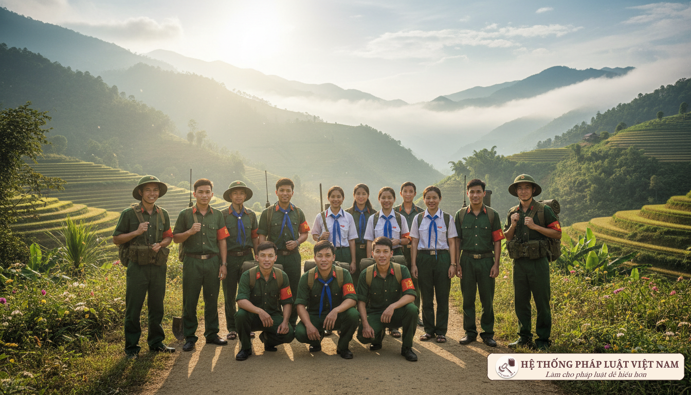 Lực lượng sĩ quan dự bị và thanh niên xung phong