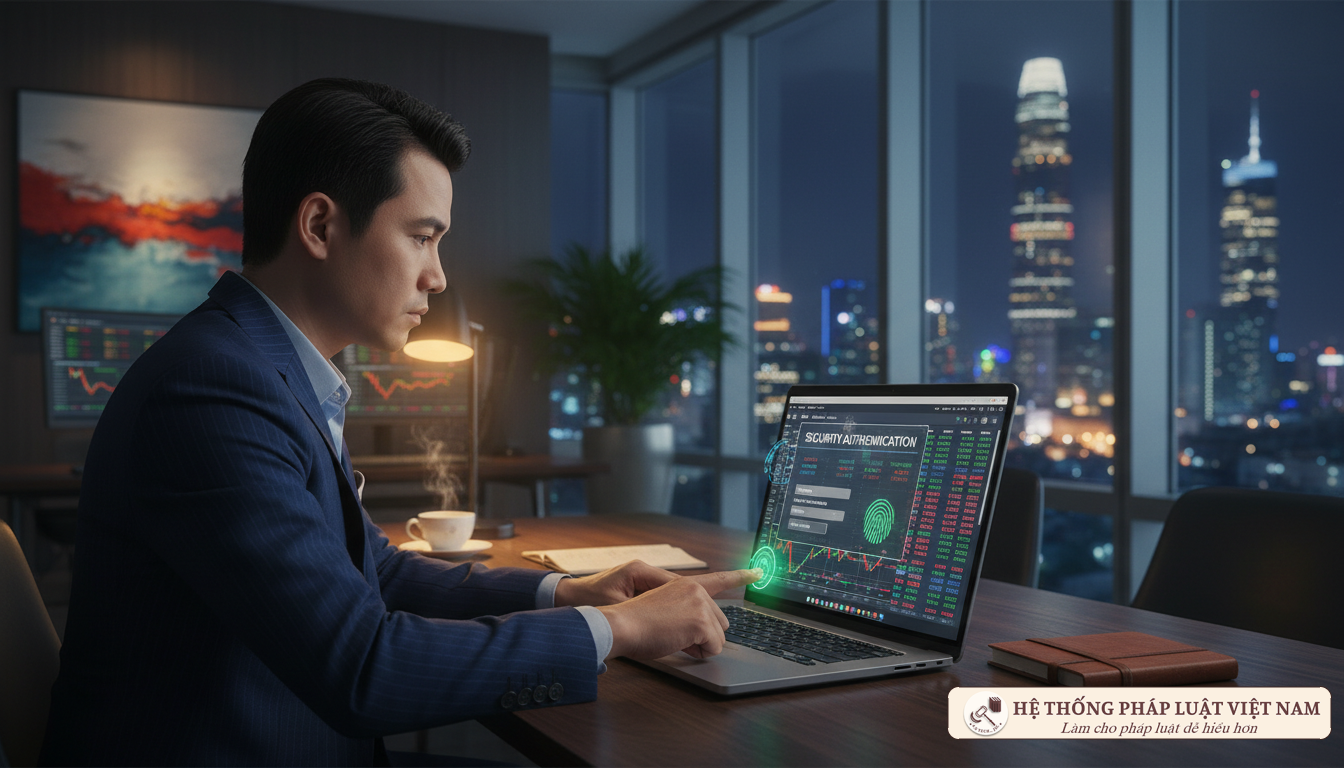 Xác thực giao dịch chứng khoán trực tuyến