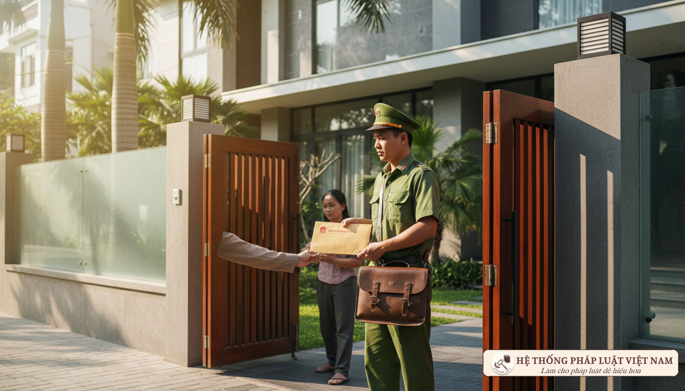 Nhận kết quả hộ tịch qua bưu chính