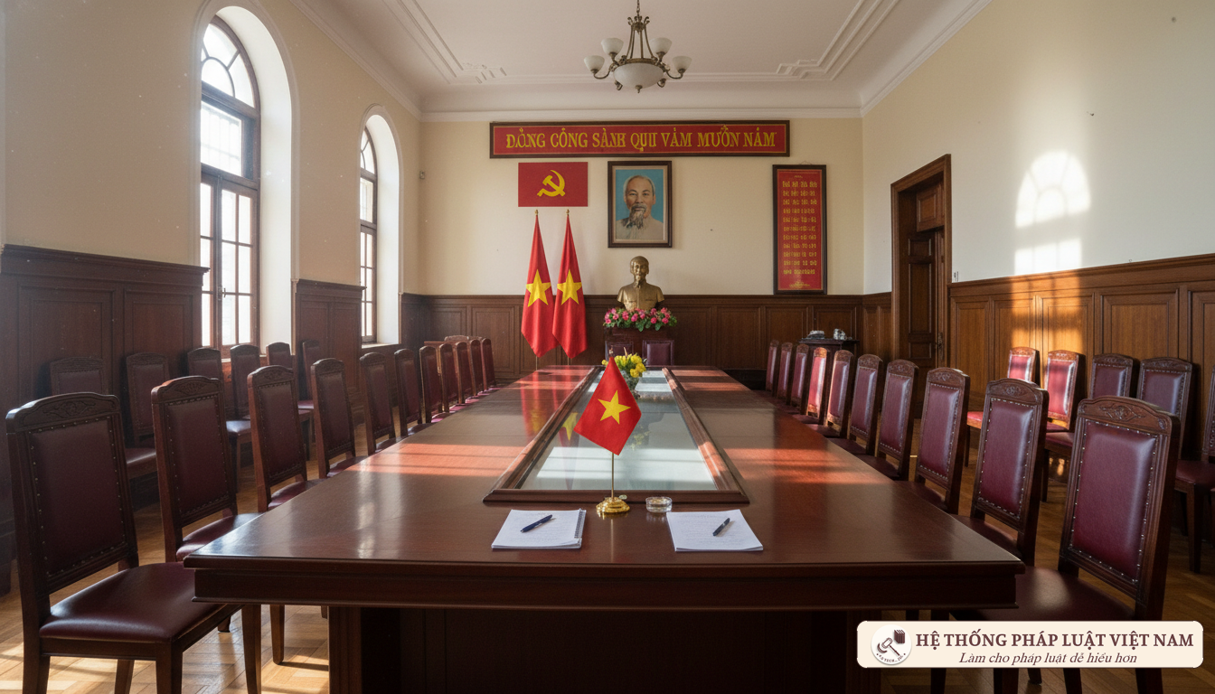 Phòng họp chính phủ Việt Nam