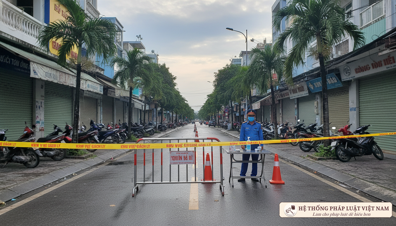 Chốt kiểm dịch tại Đà Nẵng tháng 8 năm 2020