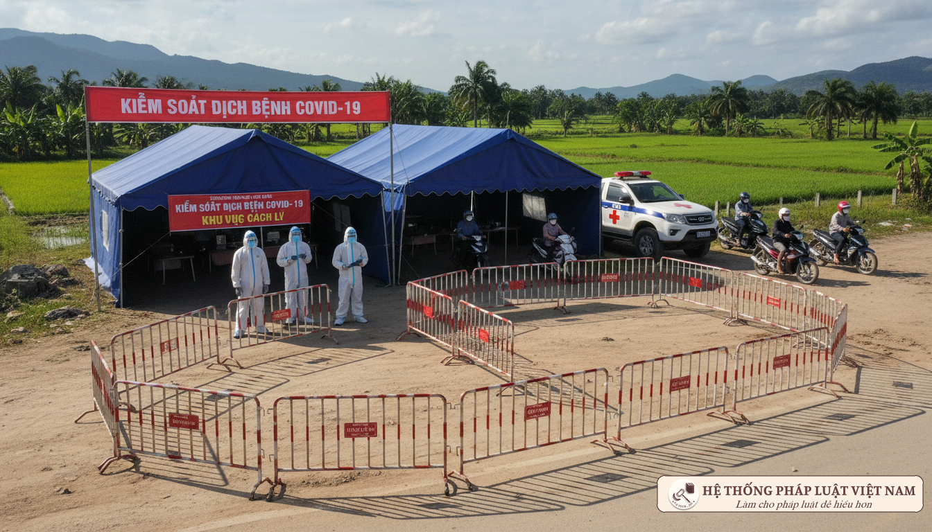 Chốt kiểm soát dịch COVID-19 tại Việt Nam năm 2020