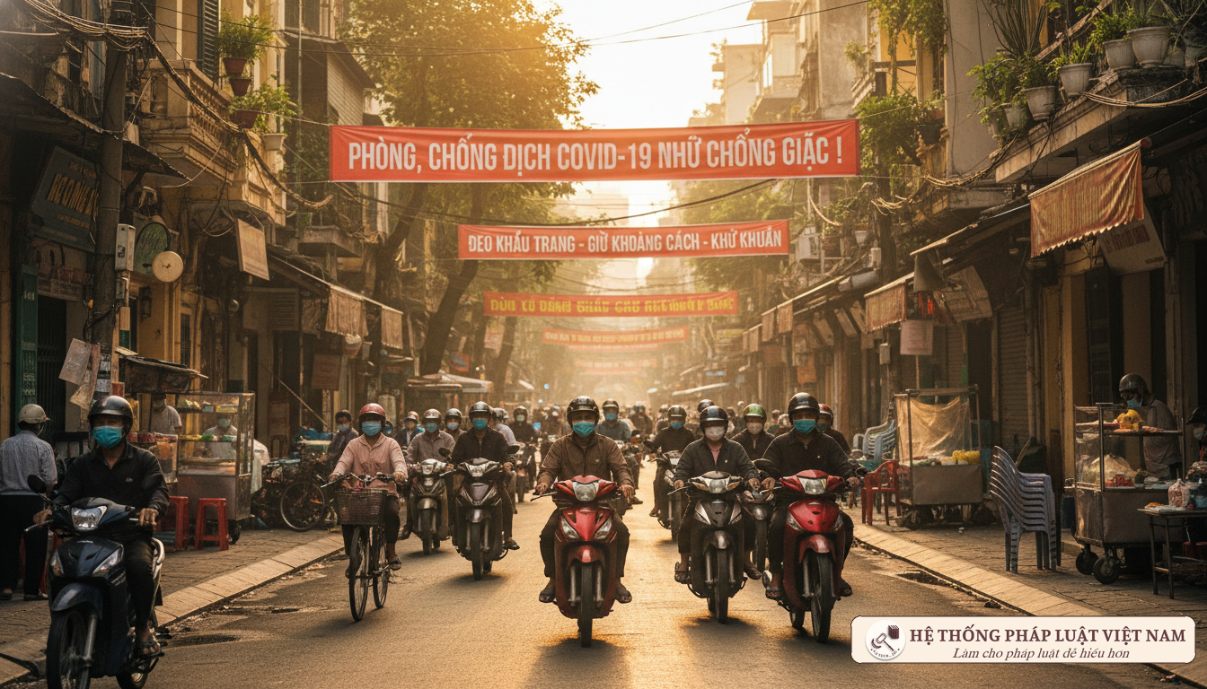 Đường phố Việt Nam thời điểm giãn cách xã hội năm 2020