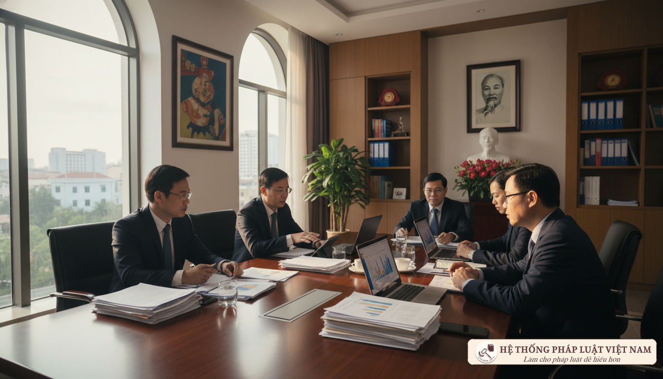 Cơ quan nhà nước thảo luận về tài chính